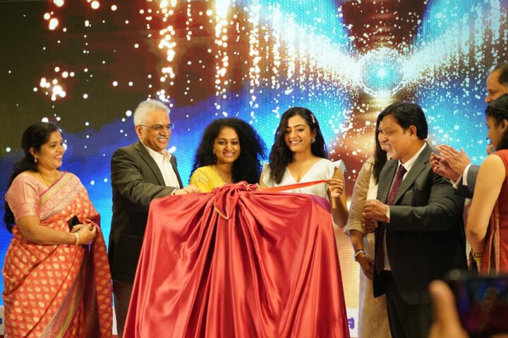 Rashmika Mandanna launches Sanipro hygienic Sanitary Napkins