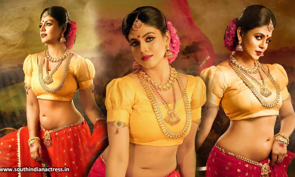 Ineya hot stills in traditional ethnic wear