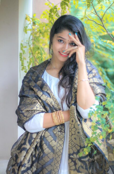 Pubg movie actress Aradya in ethnic wear stills