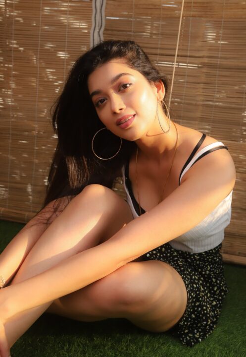 Digangana Suryavanshi sun kissed glow photos