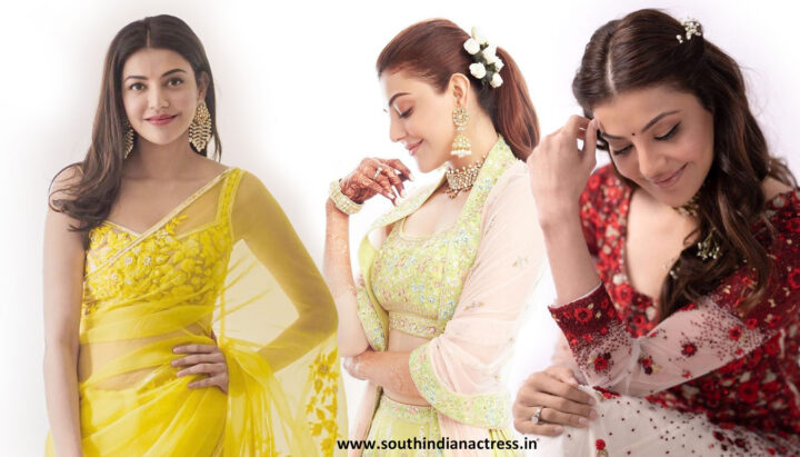 Kajal Aggarwal pre-wedding costume photoshoot stills