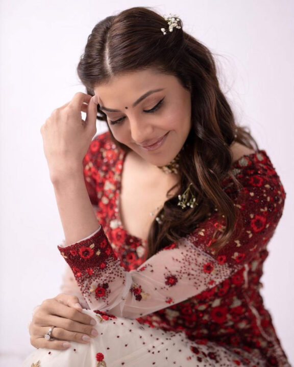 Kajal Aggarwal pre-wedding costume photoshoot stills