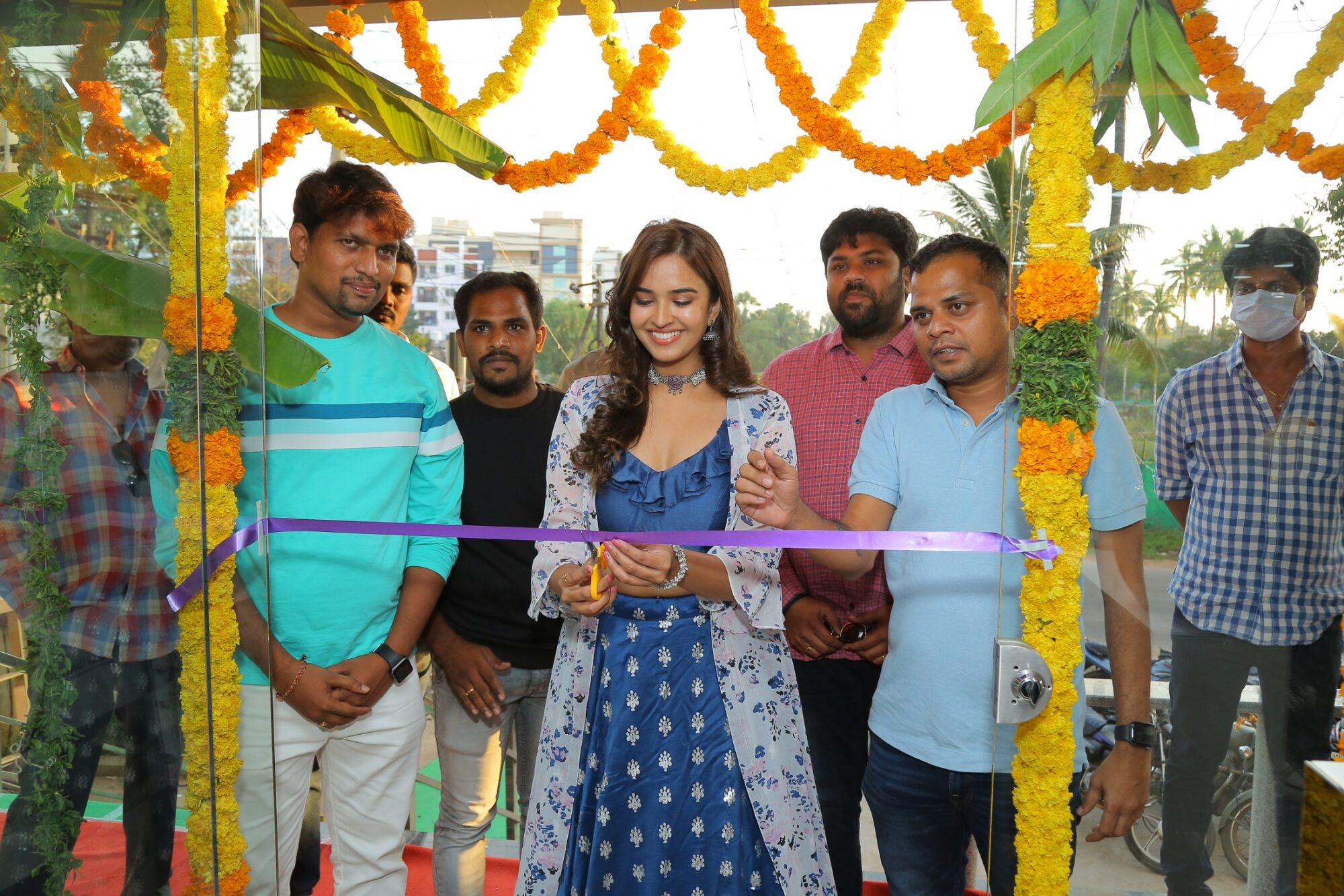 Pujitha Ponnada Inaugurates BeYou Salon at Bhimavaram