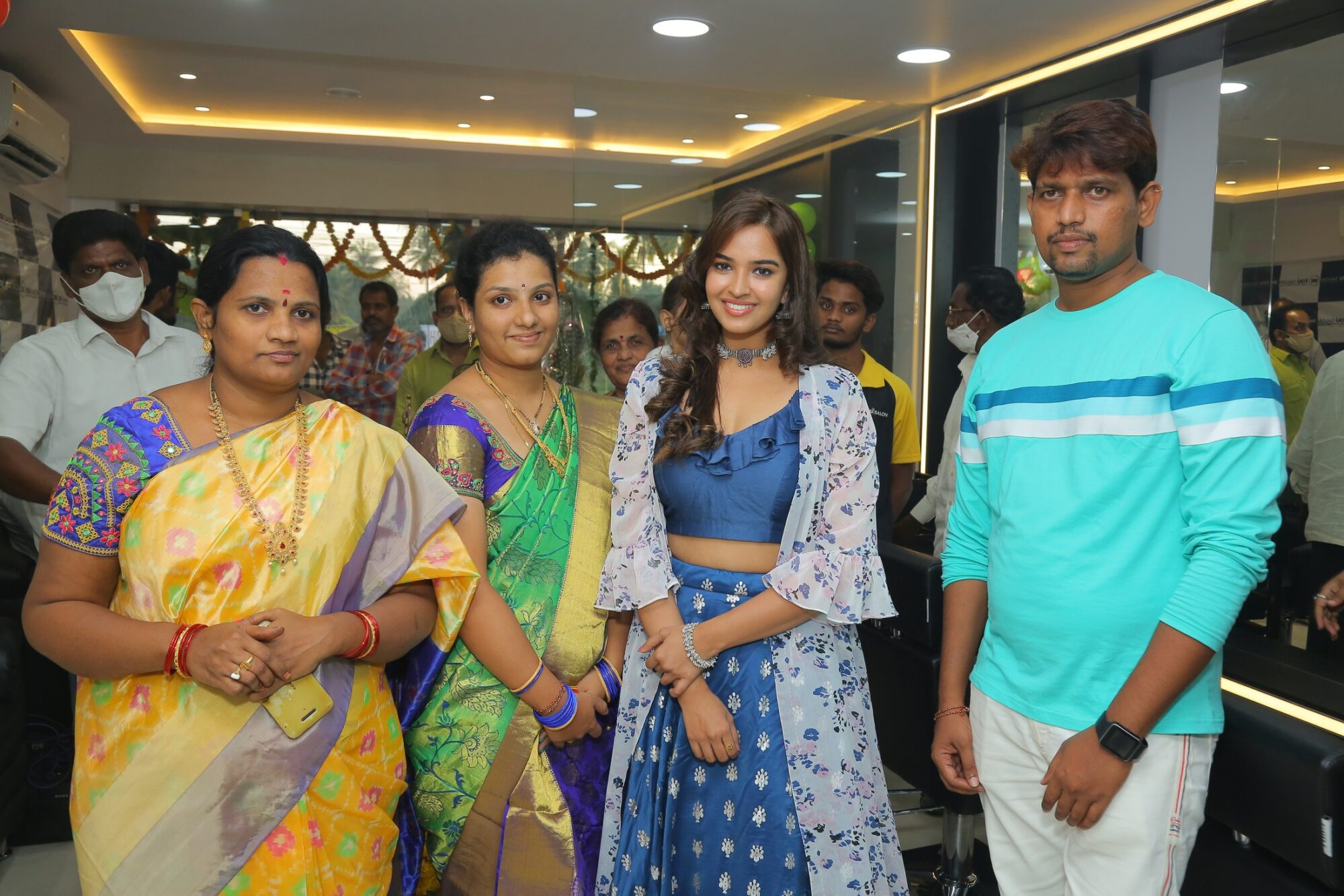 Pujitha Ponnada Inaugurates BeYou Salon at Bhimavaram