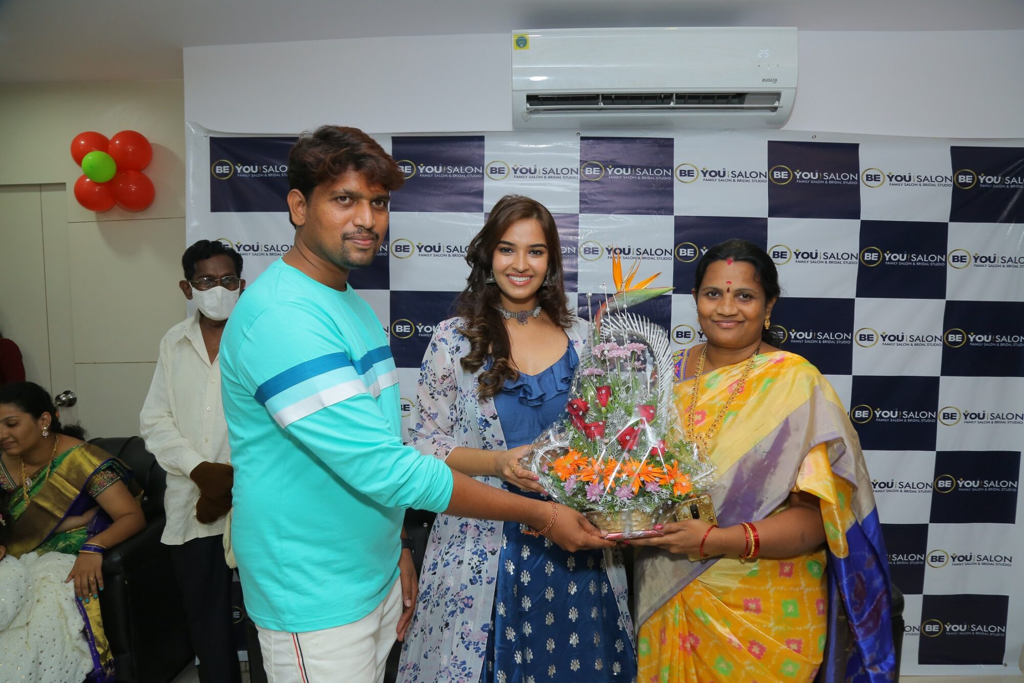 Pujitha Ponnada Inaugurates BeYou Salon at Bhimavaram