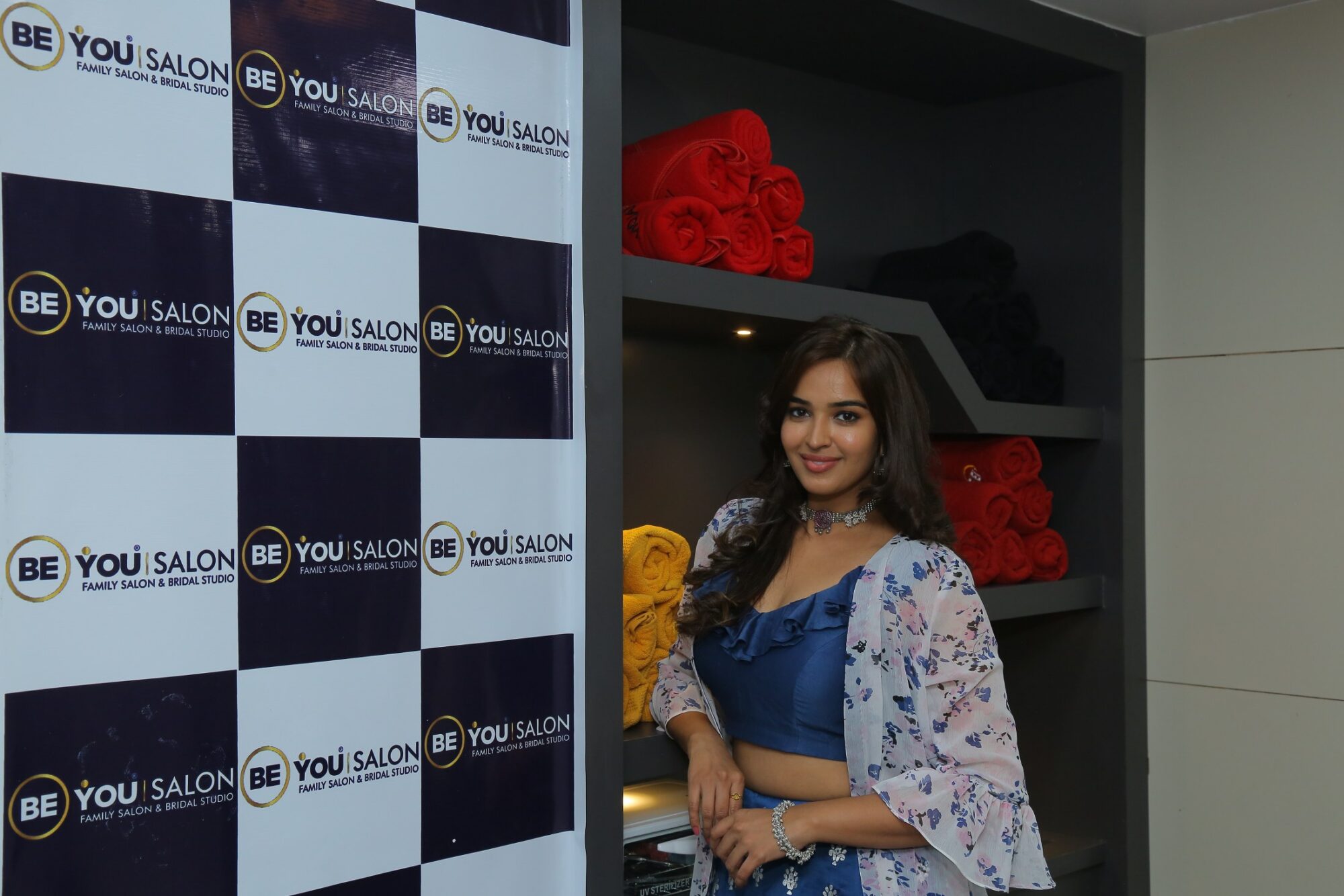 Pujitha Ponnada Inaugurates BeYou Salon at Bhimavaram