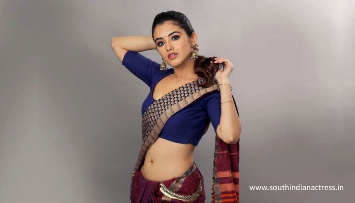 Malvika Sharma hot navel pics in saree