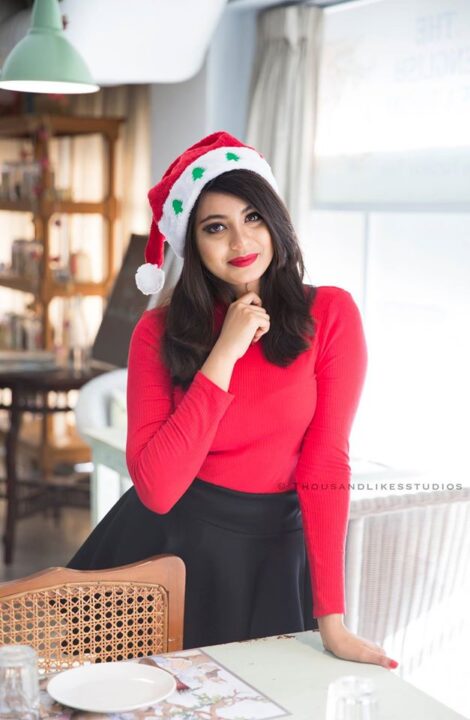 Monica Chinnakotla as Christmas girl stills