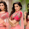 Parvati Nair hot navel pics in pink saree