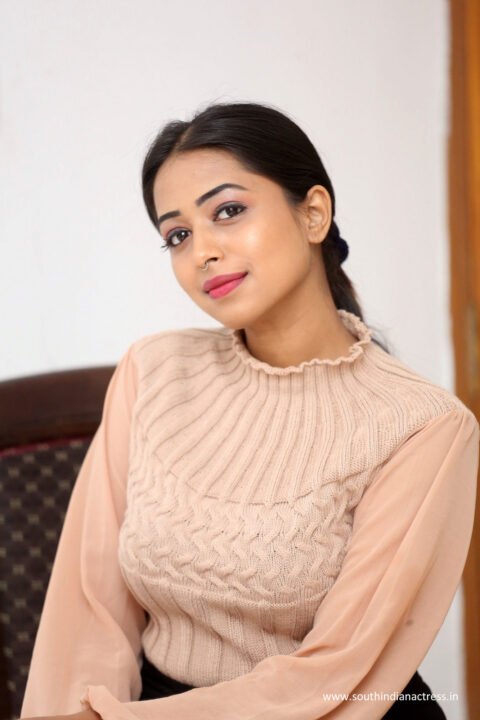 Rittika Chakraborthy at Bomma Adirindi-Dimma Thirigindi Press Meet