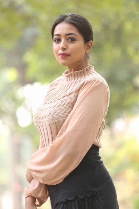 Rittika Chakraborthy at Bomma Adirindi-Dimma Thirigindi Press Meet