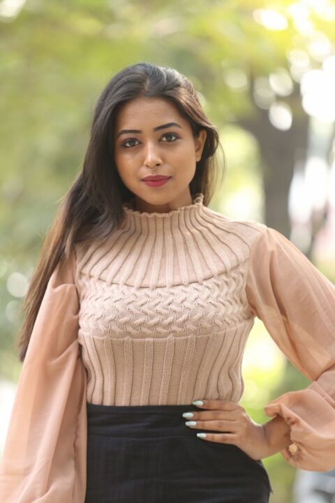 Rittika Chakraborthy at Bomma Adirindi-Dimma Thirigindi Press Meet