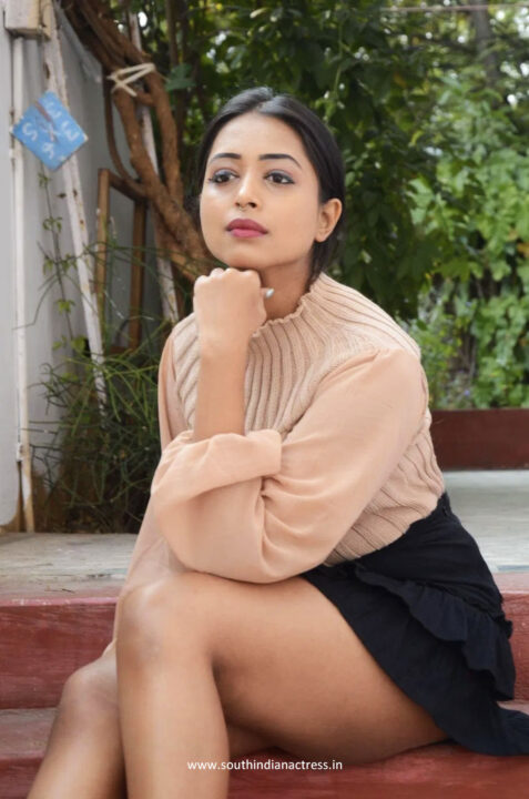 Rittika Chakraborthy at Bomma Adirindi-Dimma Thirigindi Press Meet