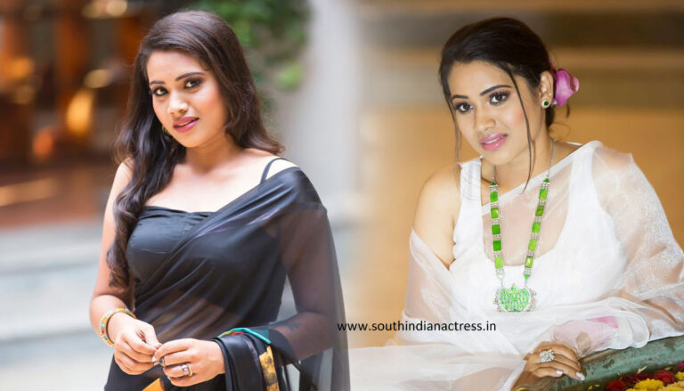 Aarthi Subash in saree photos