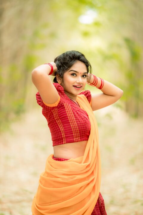 Preethi Sharma in half saree photoshoot stills