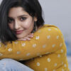 Ritika Singh in yellow kurti stills