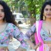 Sonakshi Verma hot cleavage stills at upcoming Telugu movie Kalasa Opening