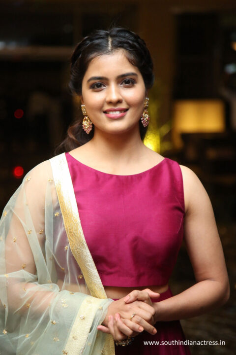 Amritha Aiyer at 30 Rojullo Preminchadam Ela Pre-Release