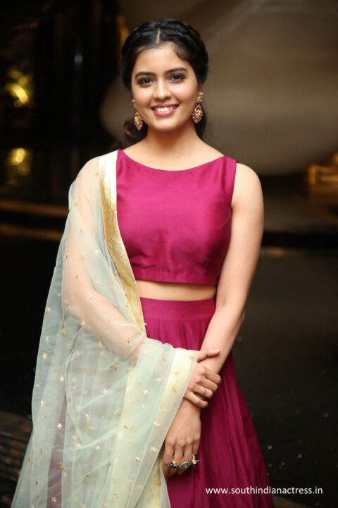 Amritha Aiyer at 30 Rojullo Preminchadam Ela Pre-Release