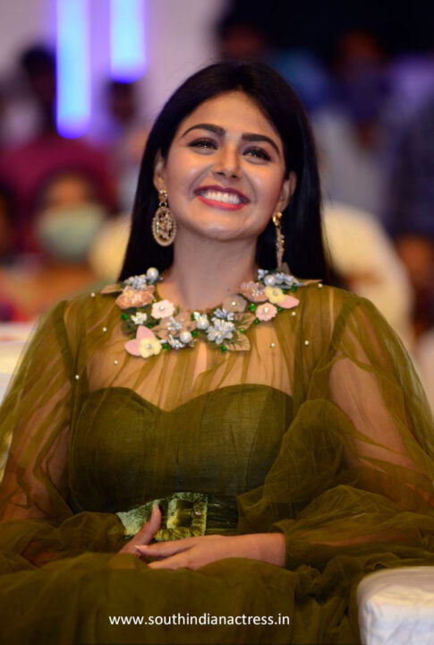 Monal Gajjar at Alludu Adhurs Movie Pre-Release