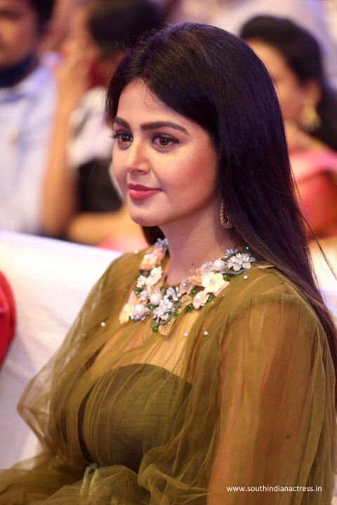 Monal Gajjar at Alludu Adhurs Movie Pre-Release