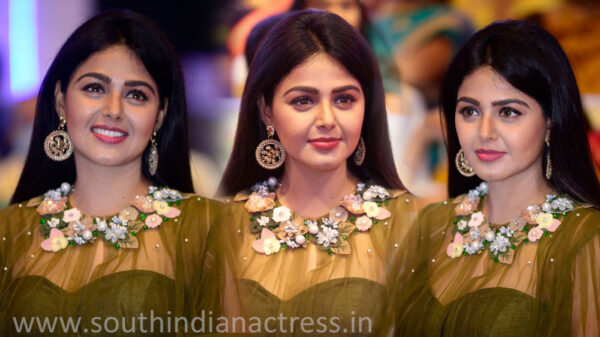 Monal Gajjar at Alludu Adhurs Movie Pre-Release