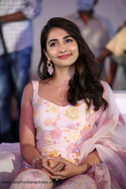 Pooja Hegde at Ala Vaikunthapurramuloo Reunion Bash