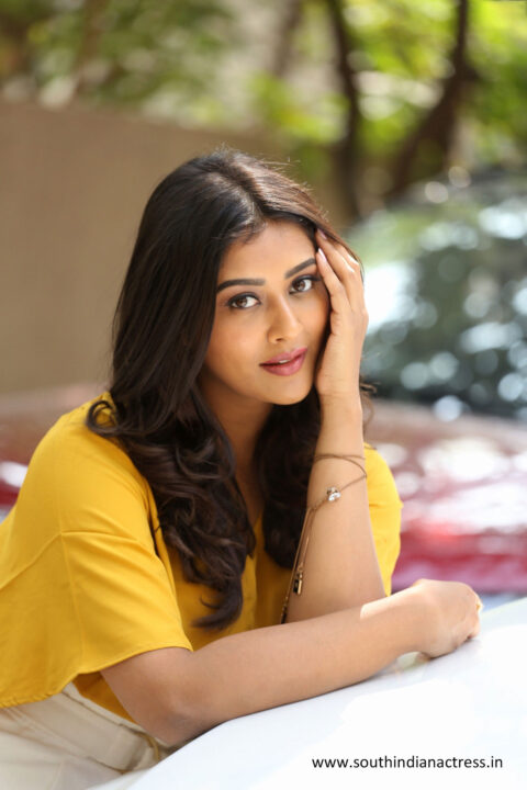 Pooja Jhaveri at Bangaru Bullodu Movie Interview