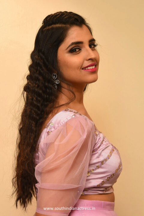 Syamala at Bangaru Bullodu Pre-Release Event