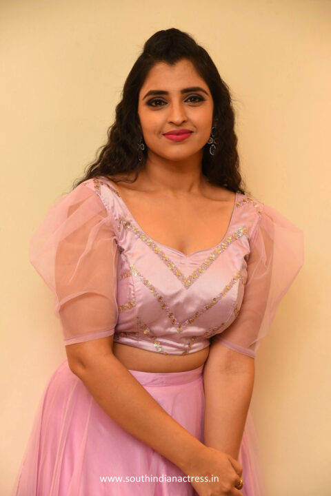 Syamala at Bangaru Bullodu Pre-Release Event