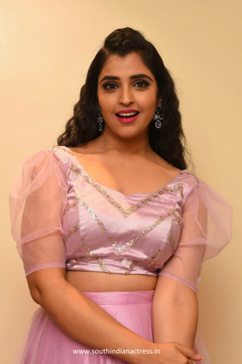 Syamala at Bangaru Bullodu Pre-Release Event