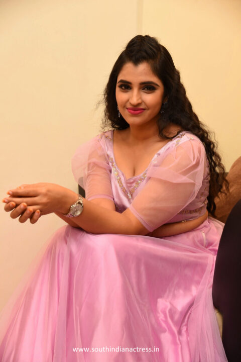 Syamala at Bangaru Bullodu Pre-Release Event