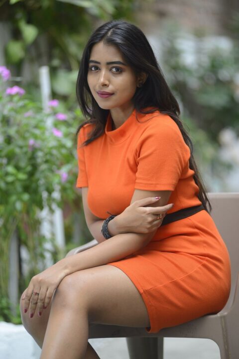 Rittika Chakraborty stills at Bomma Adirindi movie interview