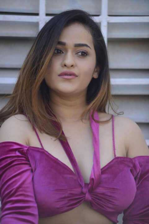 Prajakta Dusane hot stills at Rakkasi Movie Launch