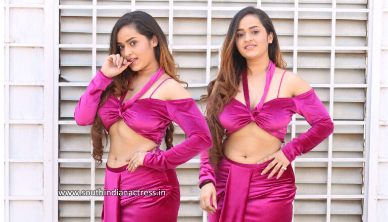 Prajakta Dusane hot stills at Rakkasi Movie Launch