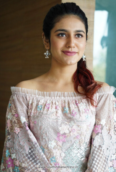 Priya Prakash Varrier at Check movie press meet photos