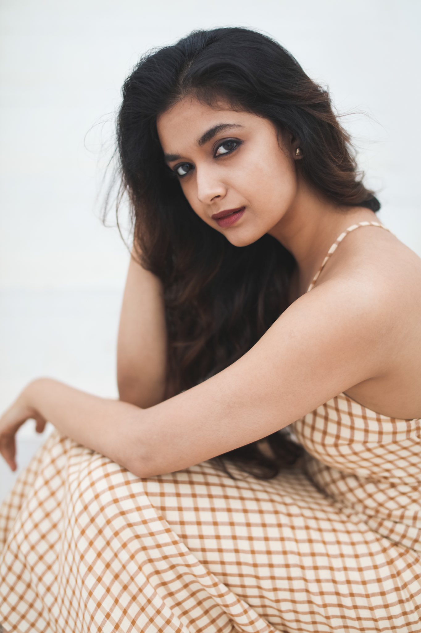 Keerthy Suresh in Summer outfit photoshoot - South Indian Actress