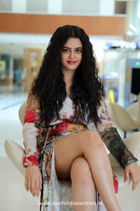 Lovely Singh Hot stills at Gaali Sampath Movie Interview