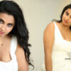 Anicka Vikhraman hot stills at First Time movie Opening