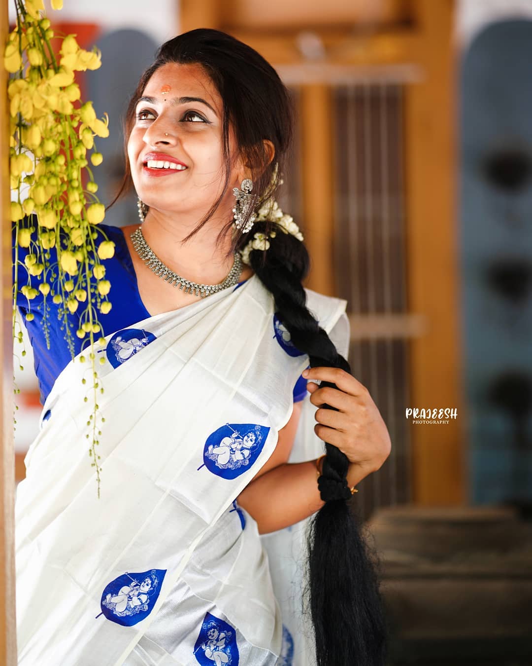 Malavika Mohanan Marks Vishu 2023 Celebrations In A Gorgeous Kasavu Saree