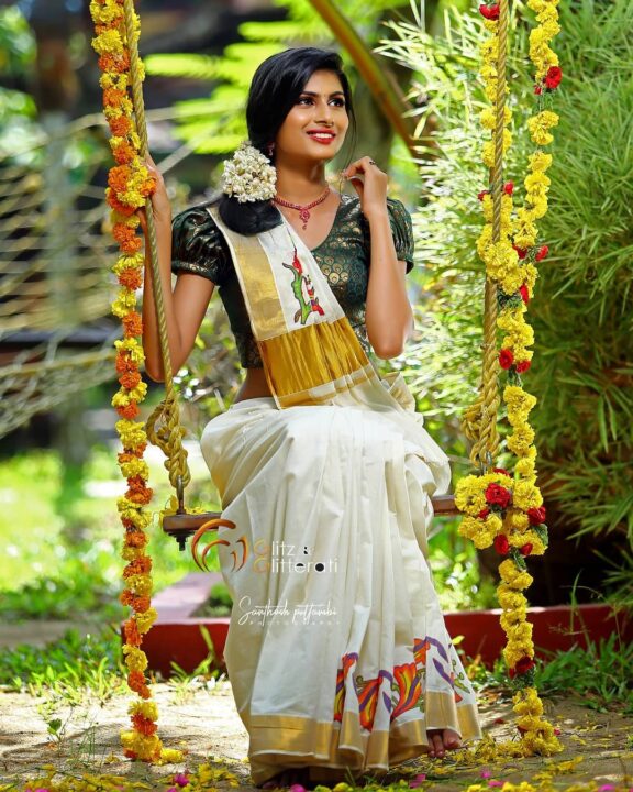 Nandana Nair – Kerala Models Vishu 2021 photos