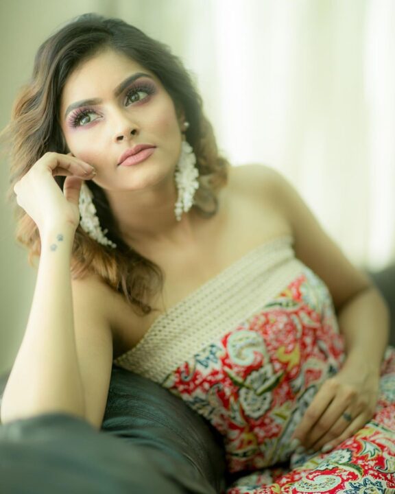 Subalakshmi Rangan elegant photoshoot stills