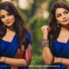 Sameena Anwar in silk saree photos