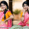 Pavithra Lakshmi in half saree stills HD
