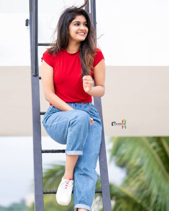 Sanjana Anand photoshoot stills by Kiran Shivaraj