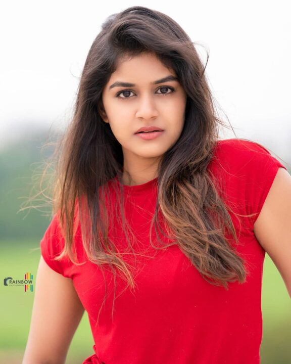 Sanjana Anand photoshoot stills by Kiran Shivaraj