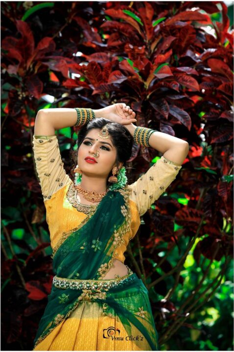 Sharanya Shetty in lehenga photos