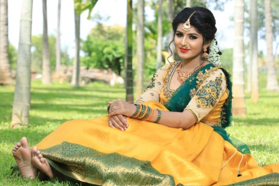 Sharanya Shetty in lehenga photos