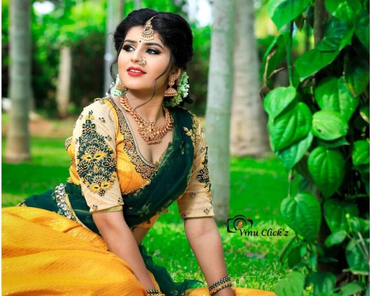 Sharanya Shetty in lehenga photos