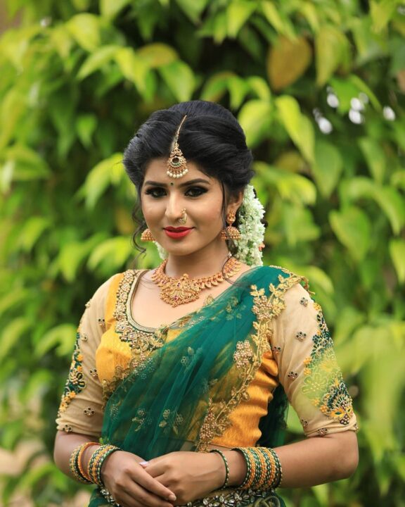 Sharanya Shetty in lehenga photos